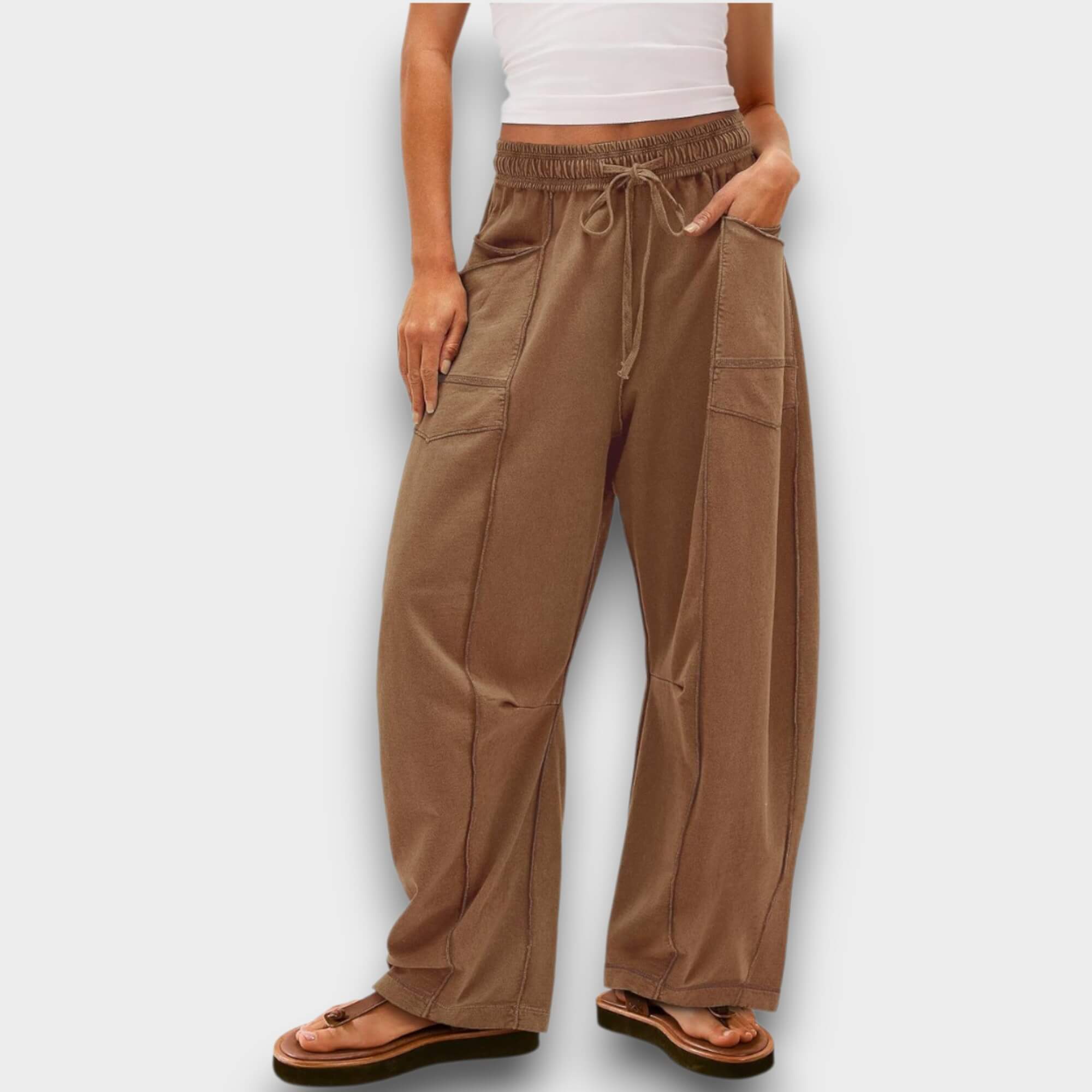 Nova – Comfy Baggy Leg Lounge Trousers