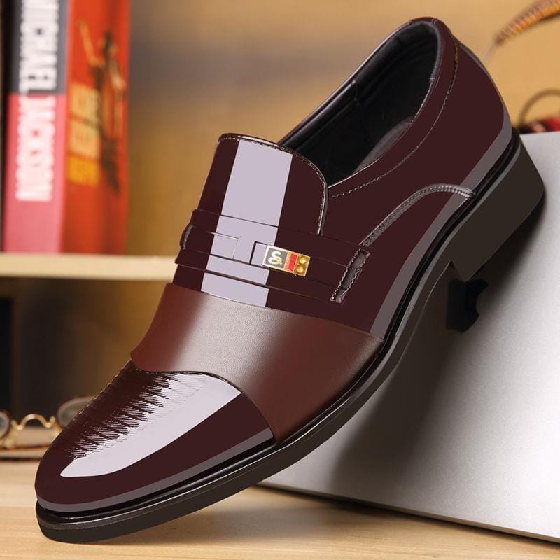 Ultra Gloss Leather Business Shoe