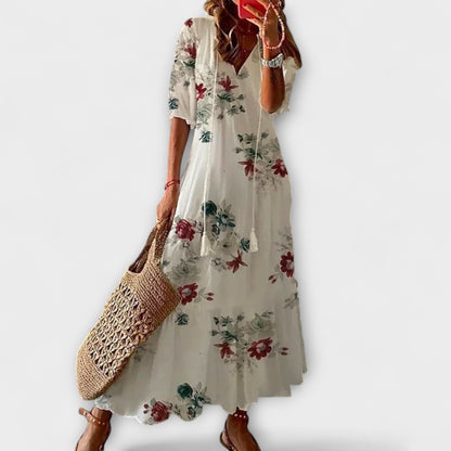 Anna – Women's boho summer dress with a relaxed silhouette