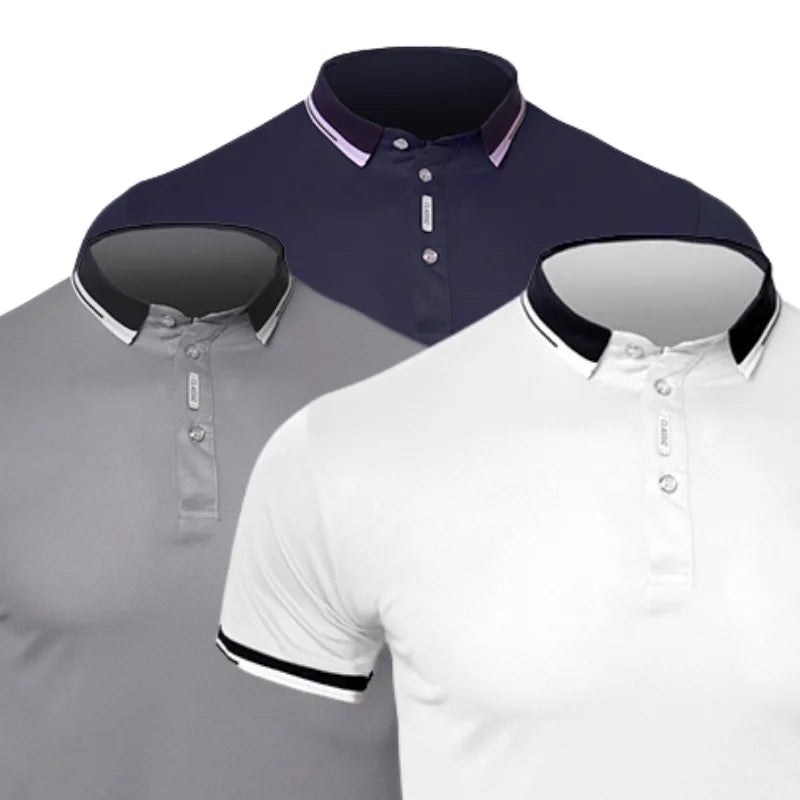 [BUY 1, GET 3] Premium Polo Shirts 3-Pack