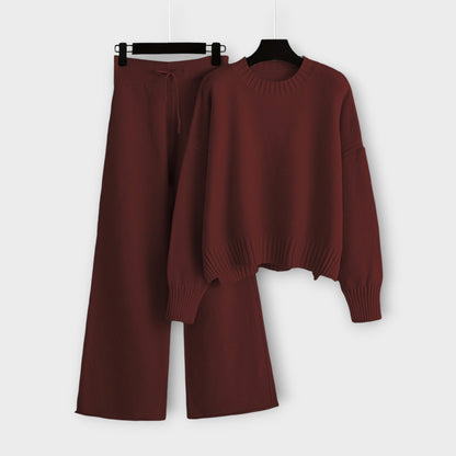 Sienna Cozy Knitted Two-Piece Set